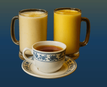 Mango Lassi and Masala Chai